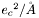 ${e_c}^2/\AA$