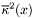 $\overline{\kappa}^2(x)$